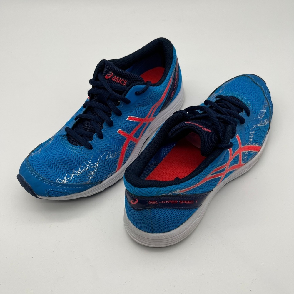 ASICS Gel Hyper Speed 7 Womens Running‎ Shoes Blue Pink T679N Size 7.5